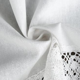 Firana gotowa na taśmie ROSE 130x50 Eurofirany biały