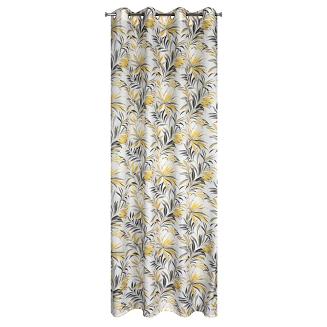 Zasłona gotowa na przelotkach ELIA 140x250 Eurofirany musztardowy