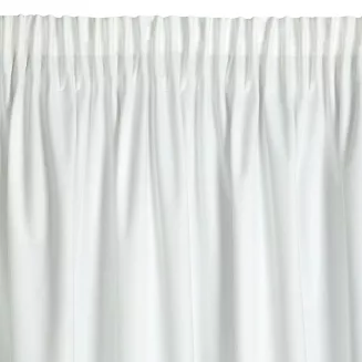 Zasłona gotowa na taśmie MELANIE 140x270 Eurofirany biały