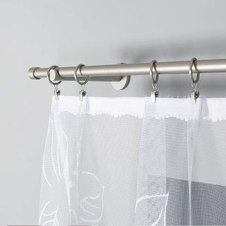 Firanka żakardowa gotowa na żabki GRACJANA 300x160 biała