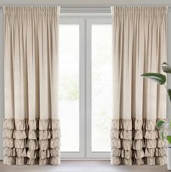 Zasłona gotowa na taśmie DANI 140x250 Eurofirany beżowy