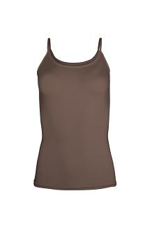 Bluzka damska top na ramiączkach MACADI kakaowy