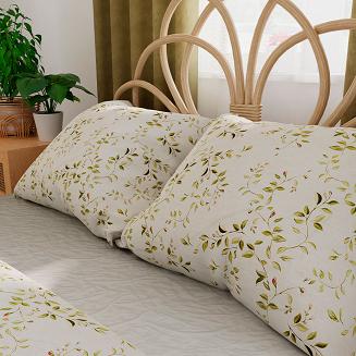 ORLINA Komplet pościeli z bawełny satynowej 160x200cm 100085/SAT/000/160200/1