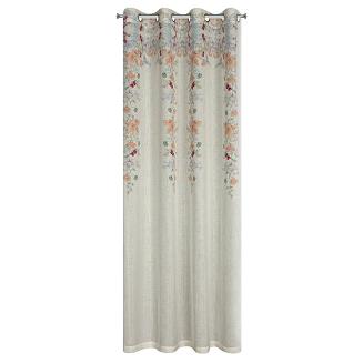 Zasłona gotowa na przelotkach CARA 140x250 Eurofirany naturalny