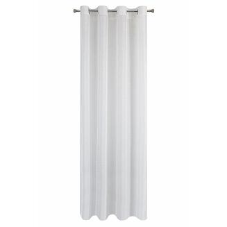 Firana gotowa na przelotkach REBECCA 140x250 Eurofirany kremowy