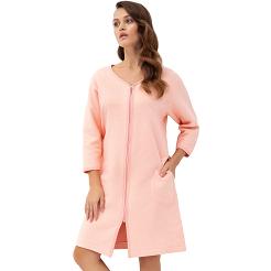 Szlafrok damski LUNA kod 214 morelowy