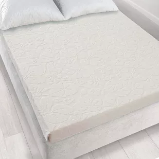 Prześcieradło frotte bez gumki Tulipan 150x205 ZWOLTEX kremowy GRUBE