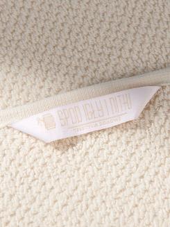 Ręcznik bawełniany o ryżowej strukturze Loren 50x90 jasnobeżowy