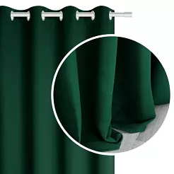 Butelkowa Zieleń Zasłona Zaciemniająca Blackout 140x250 HOLD