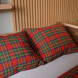 SZKOTI Komplet pościeli z bawełny satynowej 160x200cm 100108/SAT/000/160200/1