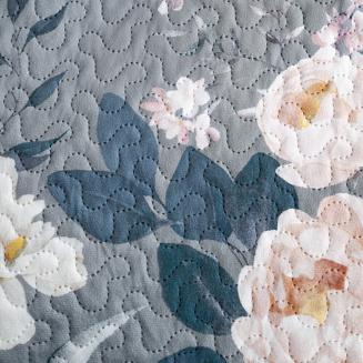 Narzuta dekoracyjna ROSITA 200x220 srebrny