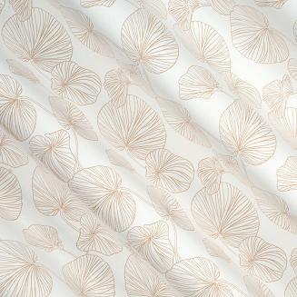 Zasłona gotowa na przelotkach MARIGOLD 140x250 Eurofirany biały/złoty