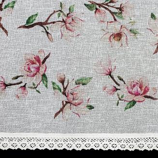 Firana gotowa ARI 130x50 Eurofirany różowy