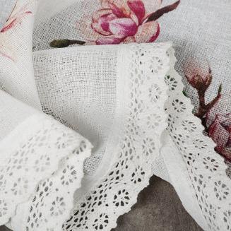 Firana gotowa ARI 130x50 Eurofirany różowy