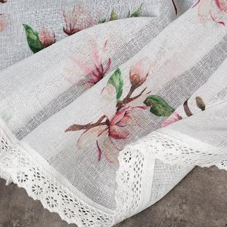 Firana gotowa ARI 130x50 Eurofirany różowy