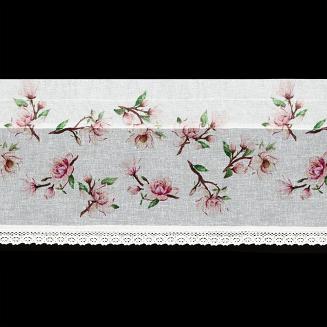 Firana gotowa ARI 130x50 Eurofirany różowy