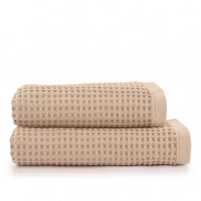 Ręcznik gofrowany Natural 70x140 Zwoltex beżowy