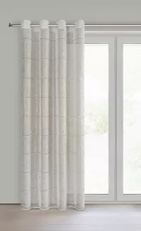 Firana gotowa na przelotkach KATY 140x250 Eurofirany biały