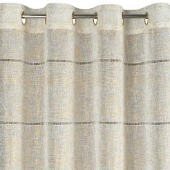 Firana gotowa na przelotkach KATY 140x250 Eurofirany biały