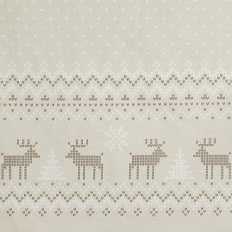 Komplet pościeli świąteczny POS 140x200 Eurofirany beżowy