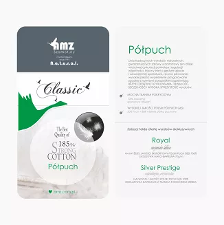 Poduszka półpuchowa 70x80 AMZ różowa