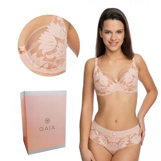Biustonosz GAIA Soft Nike 1135 miękki różowy