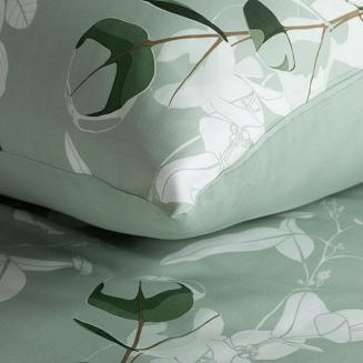 Pościel satynowa SPRING 220x200 Eurofirany jasnozielony