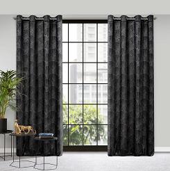 Zasłona gotowa na przelotkach ZAS 140x250 Pierre Cardin Eurofirany szary