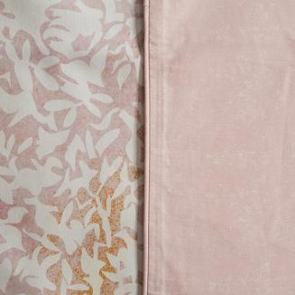 Pościel satynowa 200x220 Eurofirany pudrowy róż