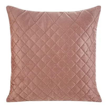 Poszewka dekoracyjna LUIZ-3 40x40 Design91 różowa w geometryczny wzór