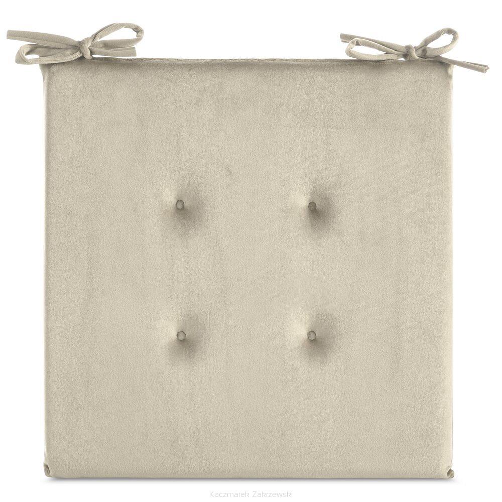 Poduszka na krzesło GAJA 40x40x3 Eurofirany jasnobeżowy