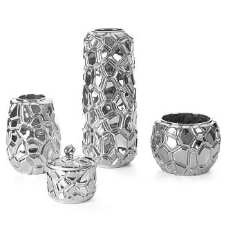 Donica dekoracyjna RENI Eurofirany srebrny