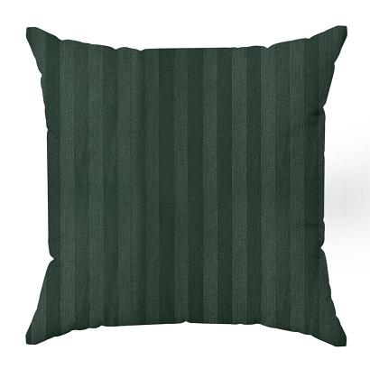 Poszewka dekoracyjna VERA 40x40 Eurofirany ciemnozielona w prążki