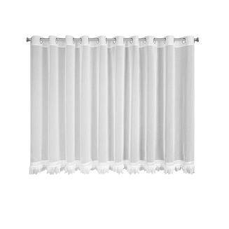 Firana gotowa na przelotkach KIARA 350x150 Eurofirany biały