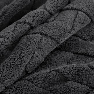 Poszewka dekoracyjna CARO 45x45 Design91 stalowy