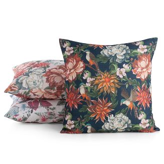 Poszewka dekoracyjna FLORE 45x45 Eurofirany niebieski