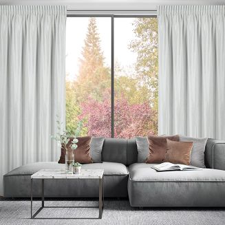 Zasłona gotowa CAMERON 140x270 Eurofirany biały