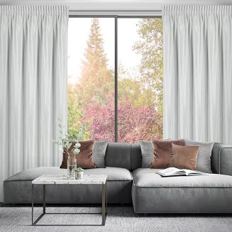 Zasłona gotowa CAMERON 140x270 Eurofirany biały