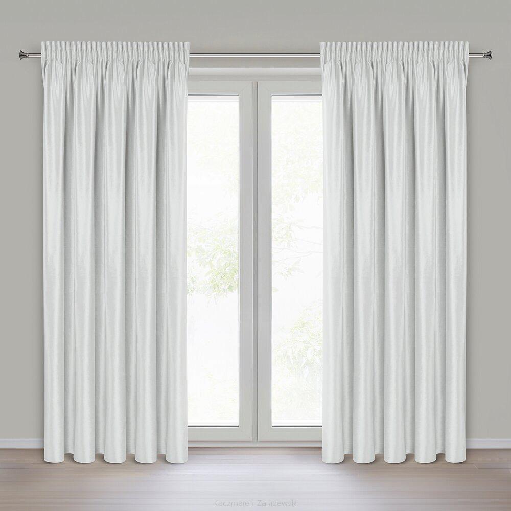 Zasłona gotowa CAMERON 140x270 Eurofirany biały