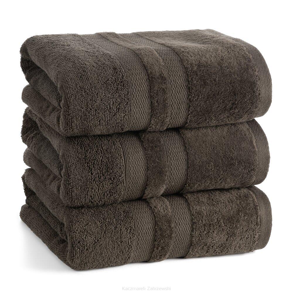 Ręcznik bawełniany PORTO 70x140 Eurofirany brązowy