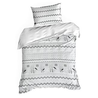 Komplet pościeli świąteczny POS 160x200 Eurofirany biały