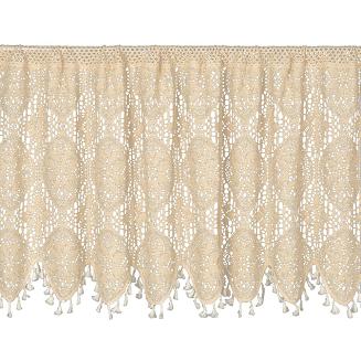 Firana gotowa na taśmie MOLY 150x60 Eurofirany jasnobeżowy