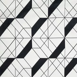 Pościel bawełniana GEO 200x220 Design91 beżowy