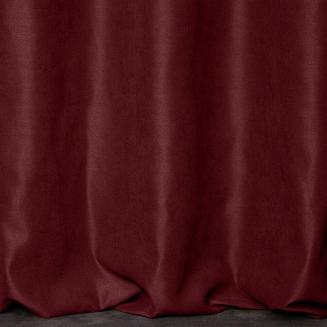 Zasłona gotowa na przelotkach ADA 140x250 Eurofirany bordowy