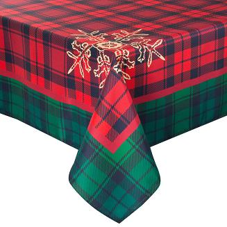 Obrus świąteczny CHERRY 140x200 Eurofirany