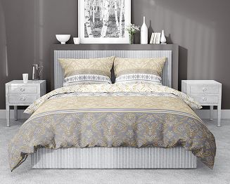 Pościel satynowa 160x200 Home Satin Detexpol 3639A