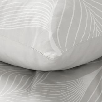 Pościel satynowa SPRING 140x200 Eurofirany jasnoszary