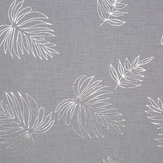 Firana gotowa na przelotkach CAPRI 140x250 Eurofirany srebrny