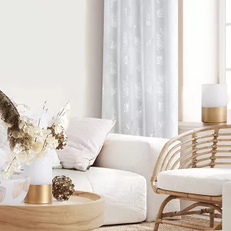 Firana gotowa na przelotkach CAPRI 140x250 Eurofirany srebrny