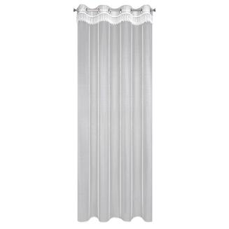 Firana gotowa na przelotkach SARI 140x250 Eurofirany biały